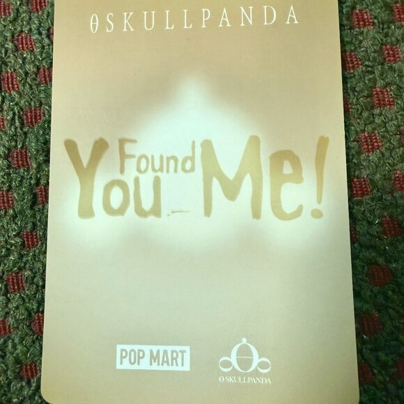 POP MART Skullpanda You Found Me Series - SNEAKY CHESTNUT - OPEN BOX - Authentic - Picture 5 of 10